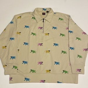 LEVI’S SKATE X CREATIVE GROWTH QUARTER ZIP SWEATSHIRT (XXL)